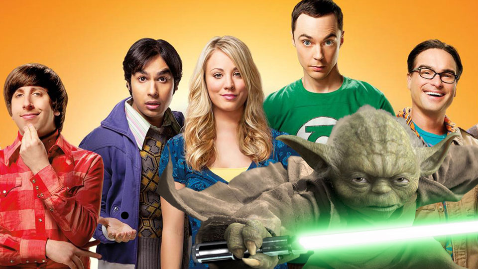 The Big Bang Theory og Yoda. (Montasje, Foto: NBC og Lucasfilm)