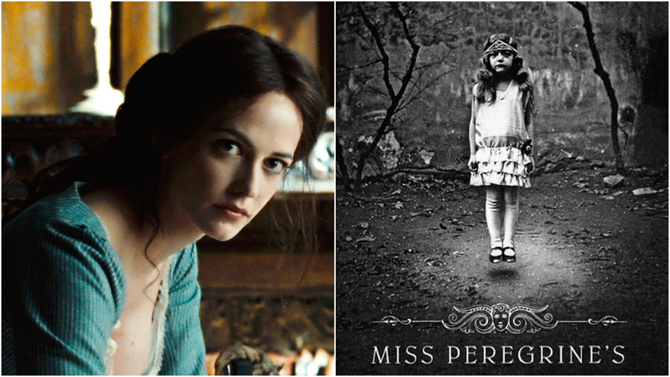 Eva Green i Tim Burton sin «Dark Shadows» – coveret på «Miss Peregrine's Home for Peculiar Children».